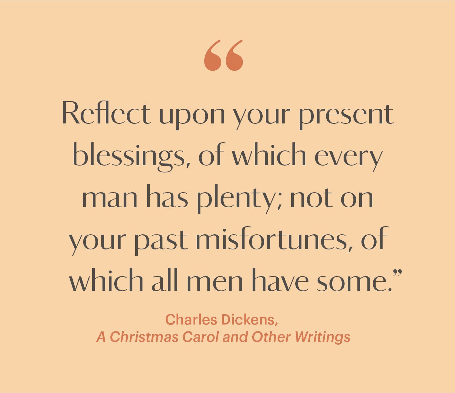 thanksgiving quote by charles dickens