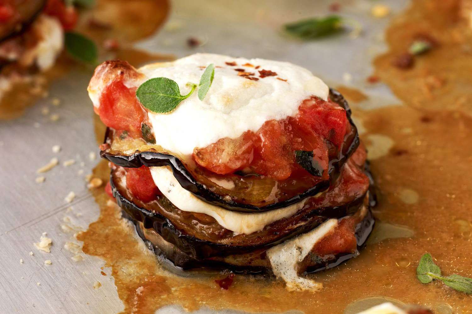 Eggplant Parm Stacks