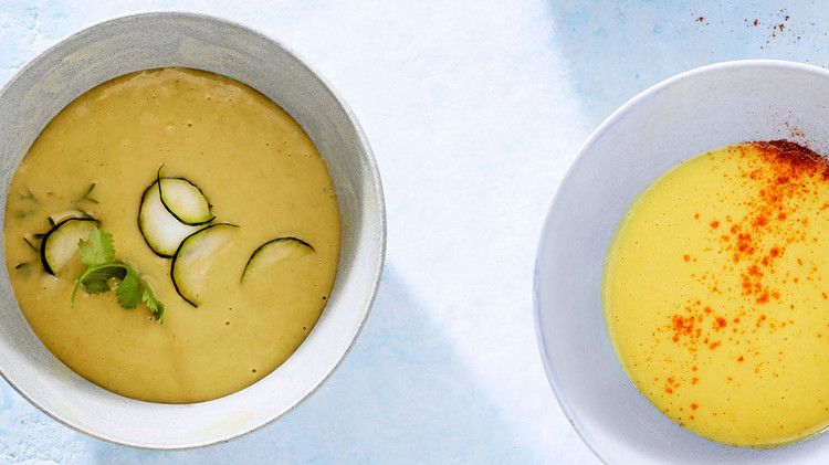 thai zucchini coconut soup
