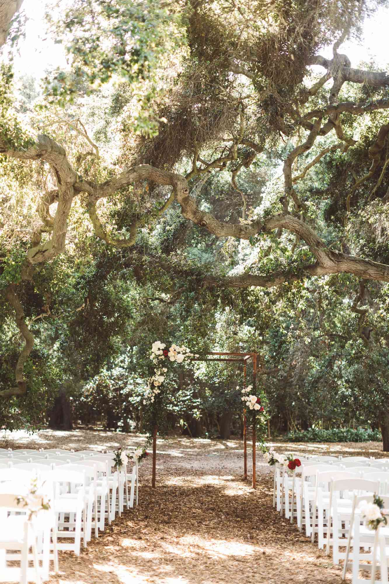 outdoor garden wedding