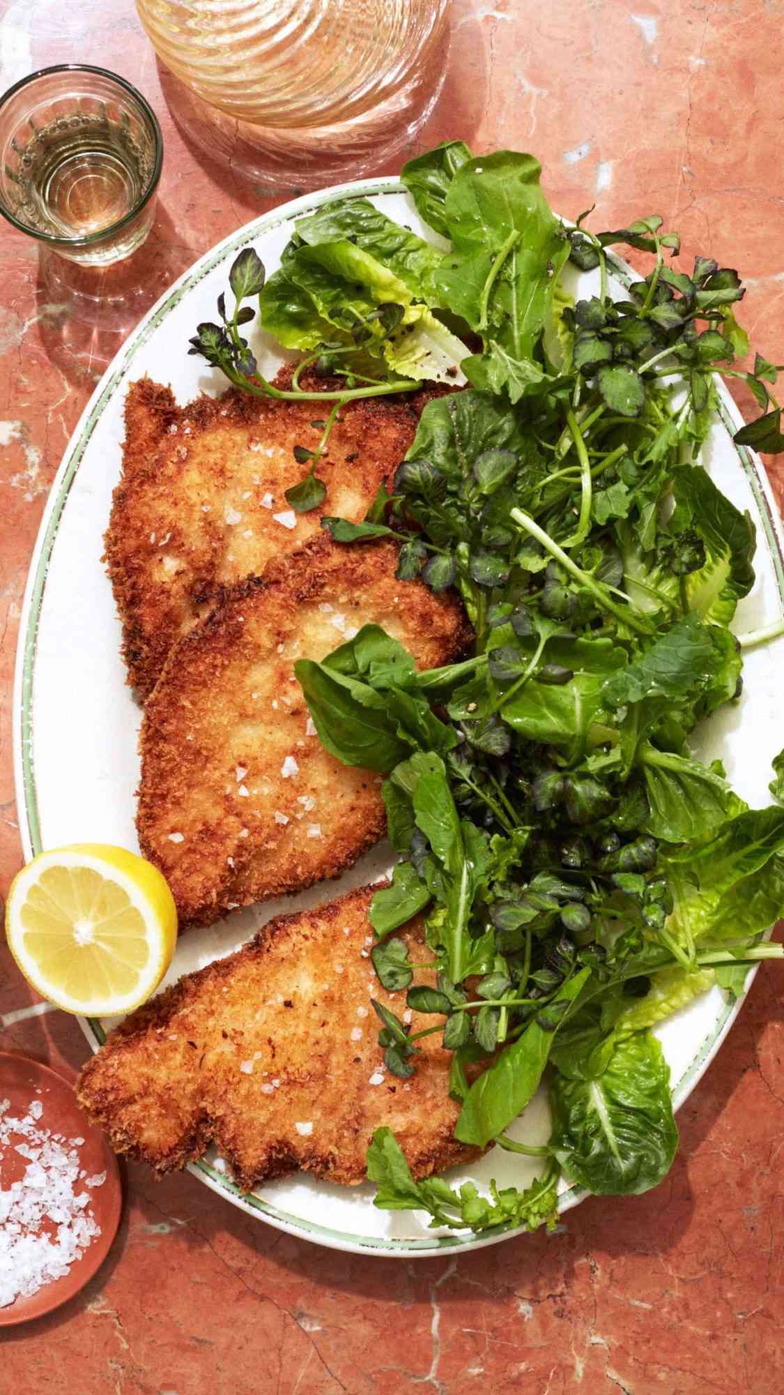 crispy chicken cutlets