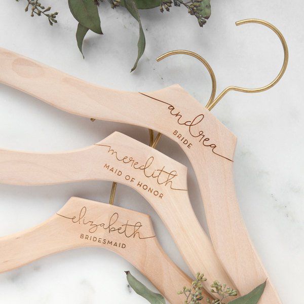 maid of honor proposal hangers