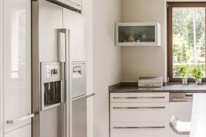 Refrigerator/ Freezer in modern kitchen