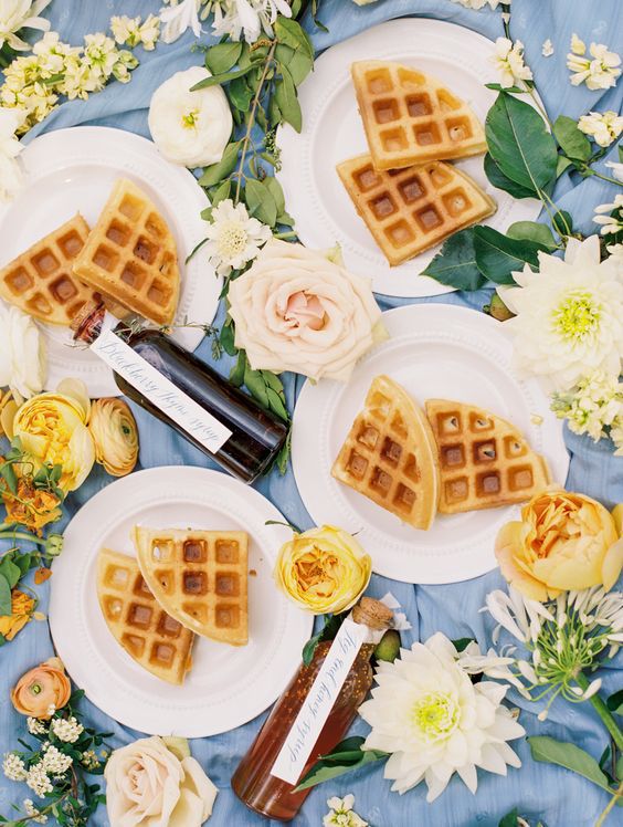 brunch's waffle bar