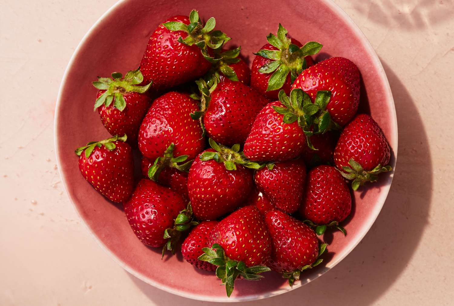 Bowl of strawberries