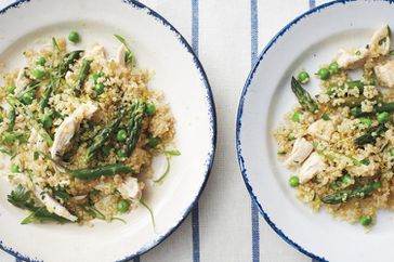 Warm Quinoa and Chicken Salad