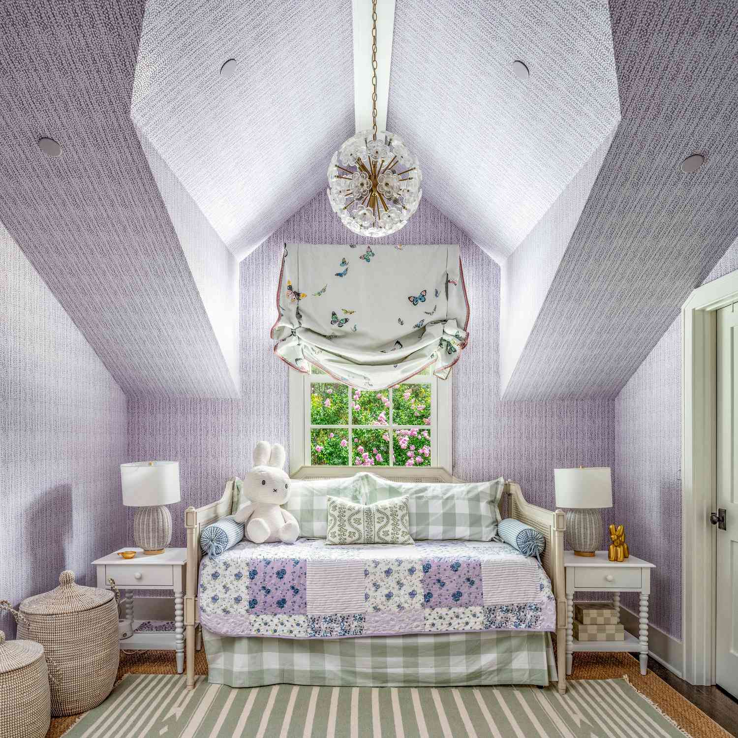 lavendar color drenching nursery 