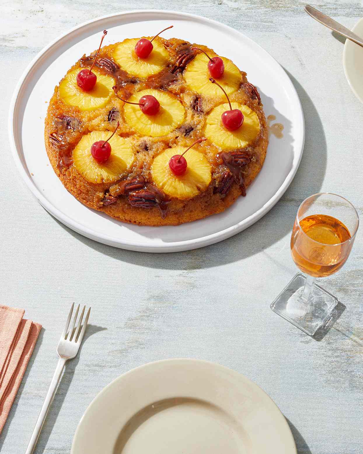 Good Old-Fashioned Double Upside-Down Cake