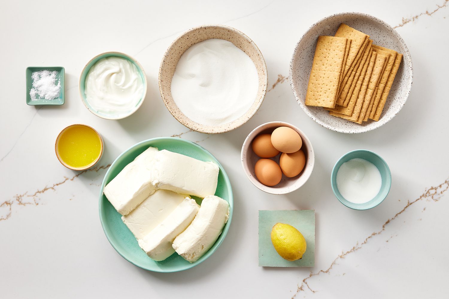 Ingredients for Classic Cheesecake
