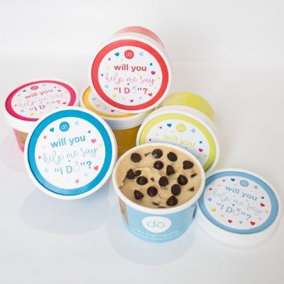 be my bridesmaid cookie dough