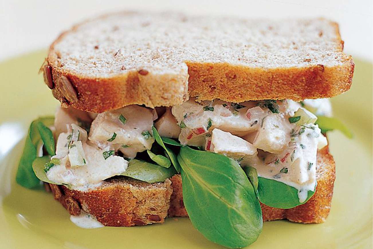 classic chicken salad sandwich