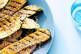 grilled zucchini with miso