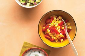 corn tomato salsa in bowl