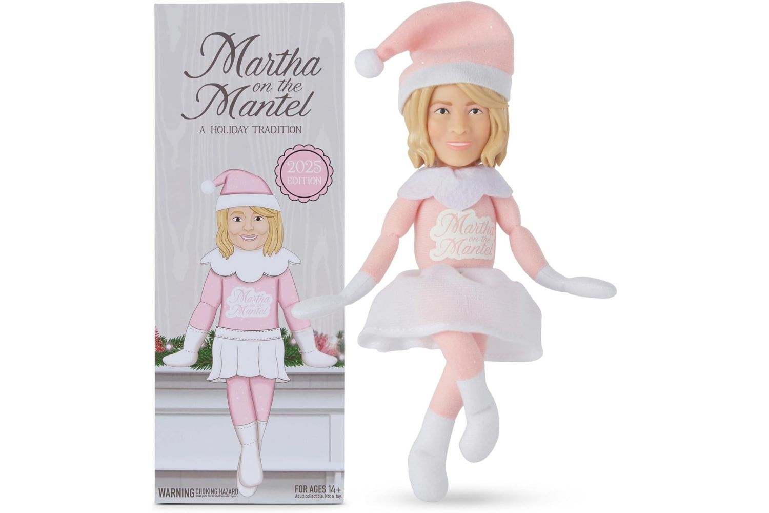 Martha on the mantel