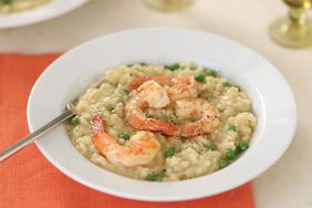 Saffron Risotto with Shrimp and Peas Video EDFSC