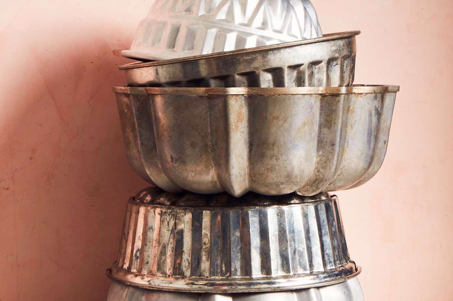 Stacked bundt pans