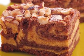 Pumpkin-Swirl Brownies 