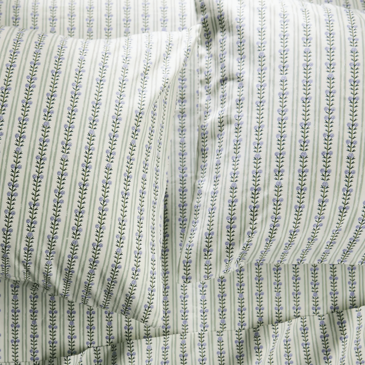 Ellen Merchant Cottage Cotton Percale Sheet Set