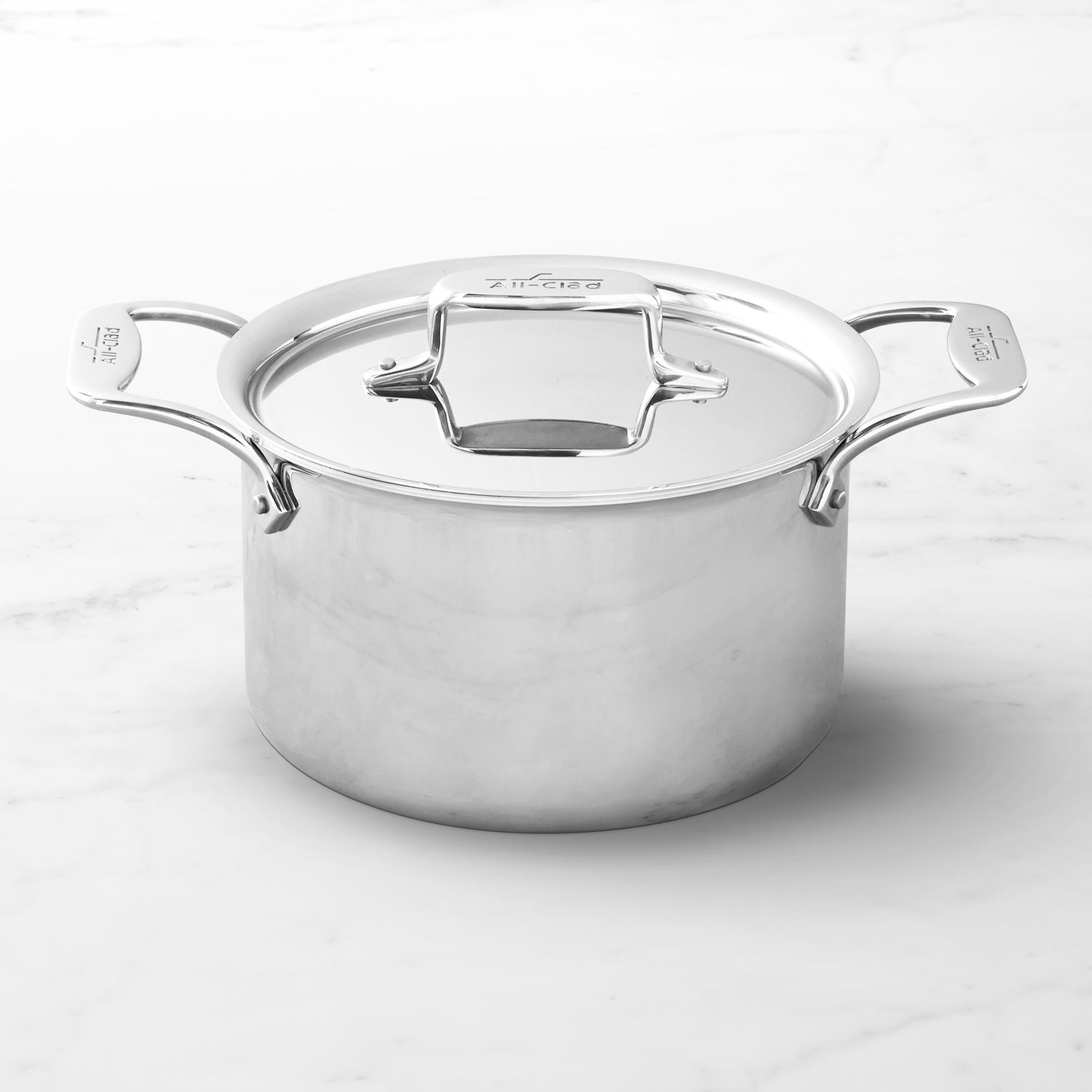 All-Clad steel soup pot