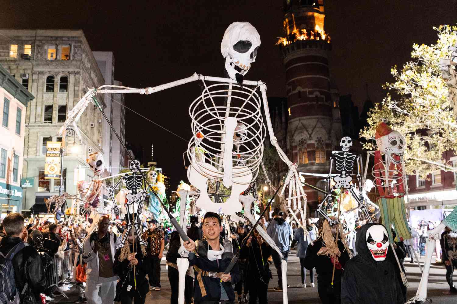 Halloween parade in New York City