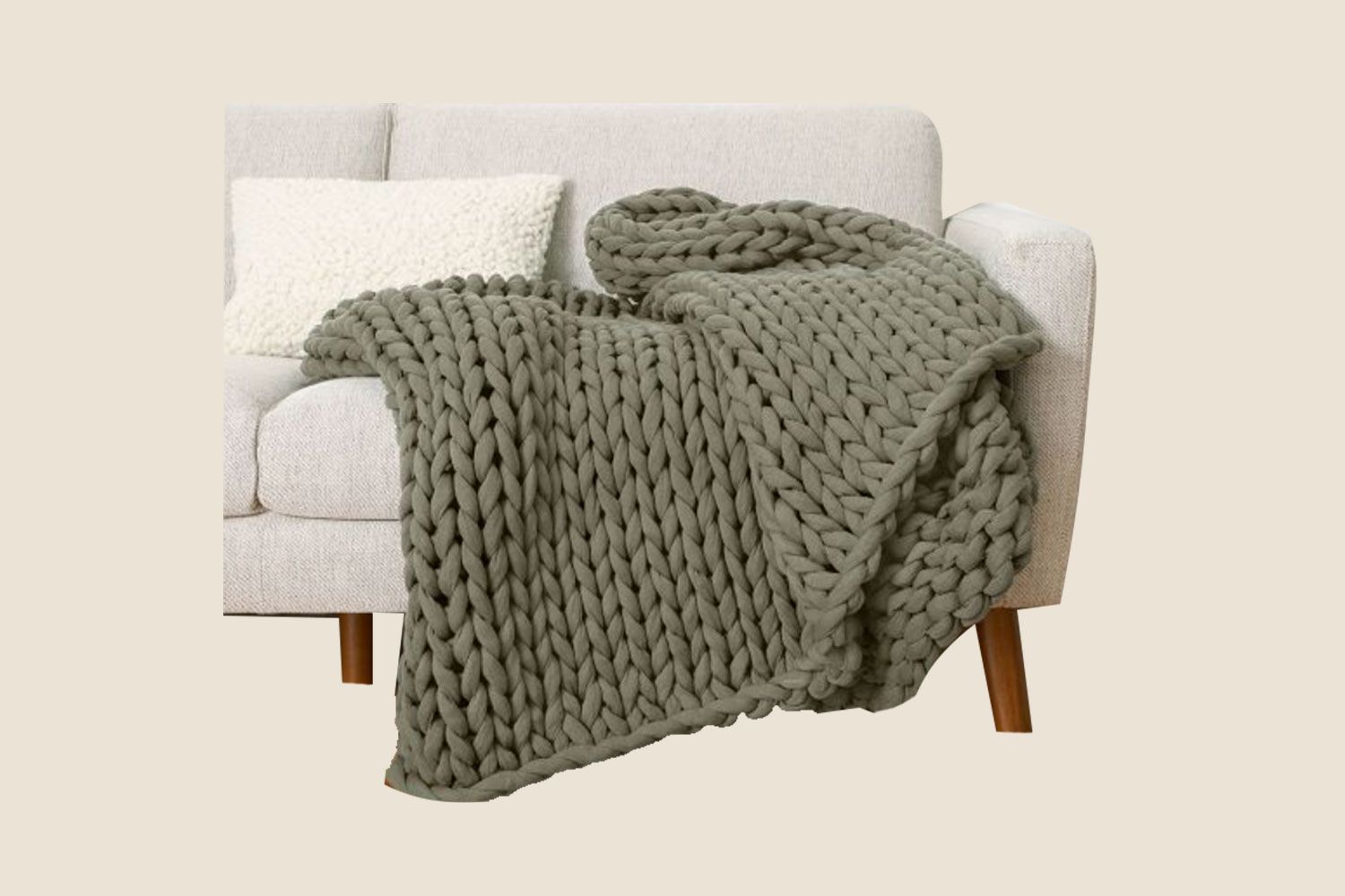 West Elm weighted blanket