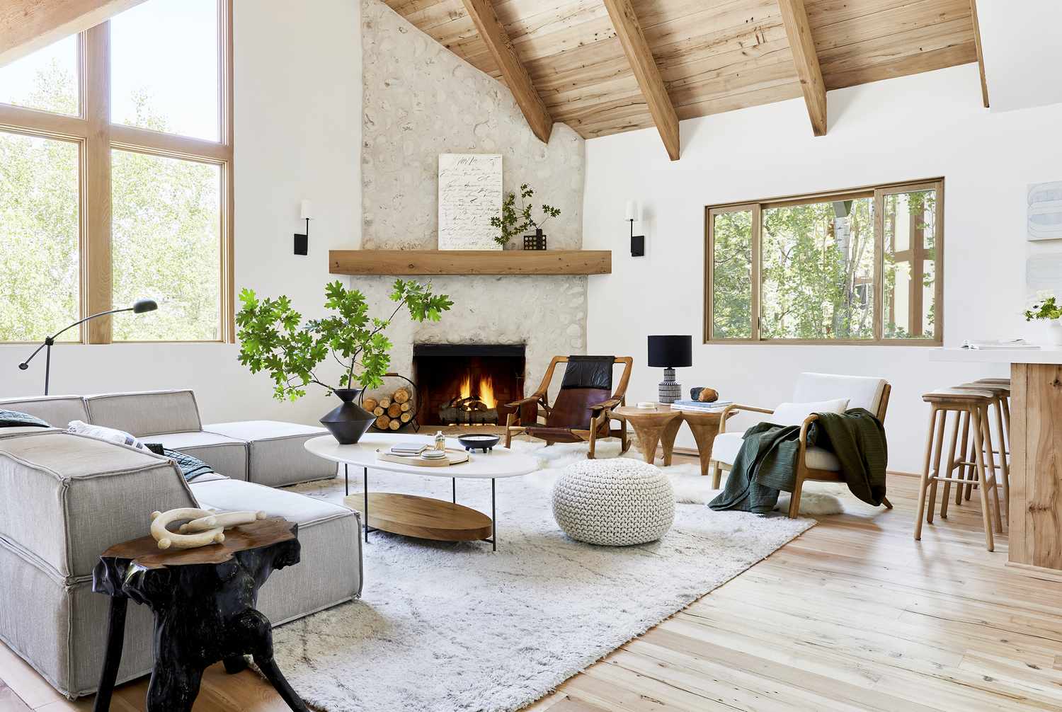 Scandinavian style living room