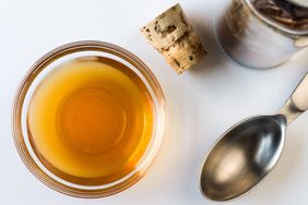 vanilla extract in small bowl