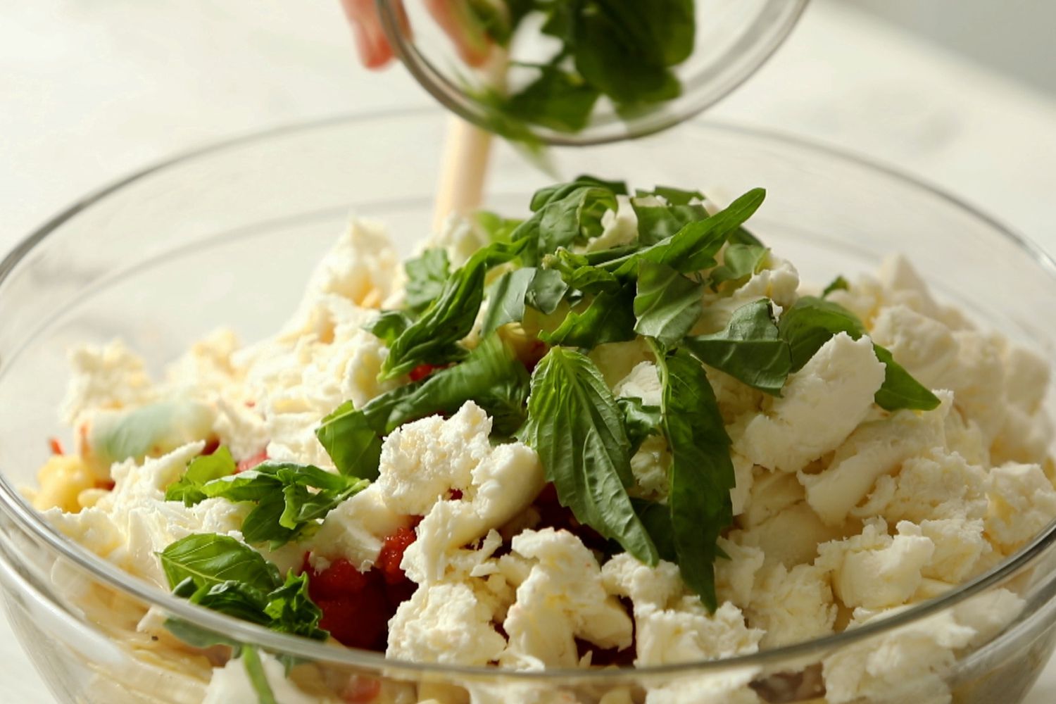 Basil Tomato Pasta Step 5
