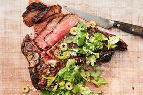 grilled porterhouse with brown butter and horseradish