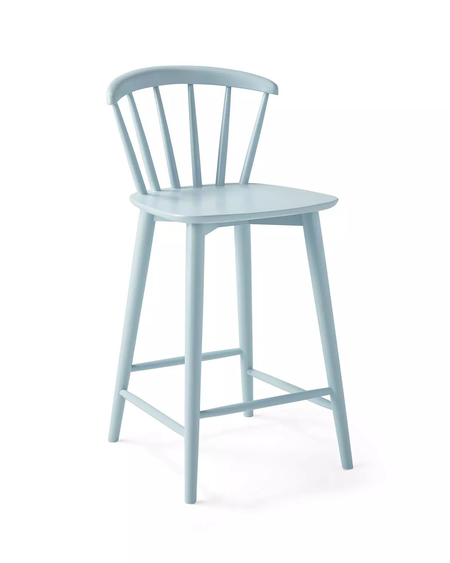 blue counter stool 