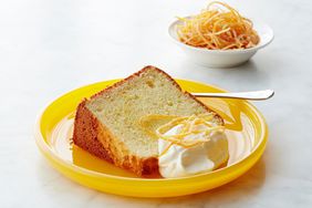 Orange chiffon cake