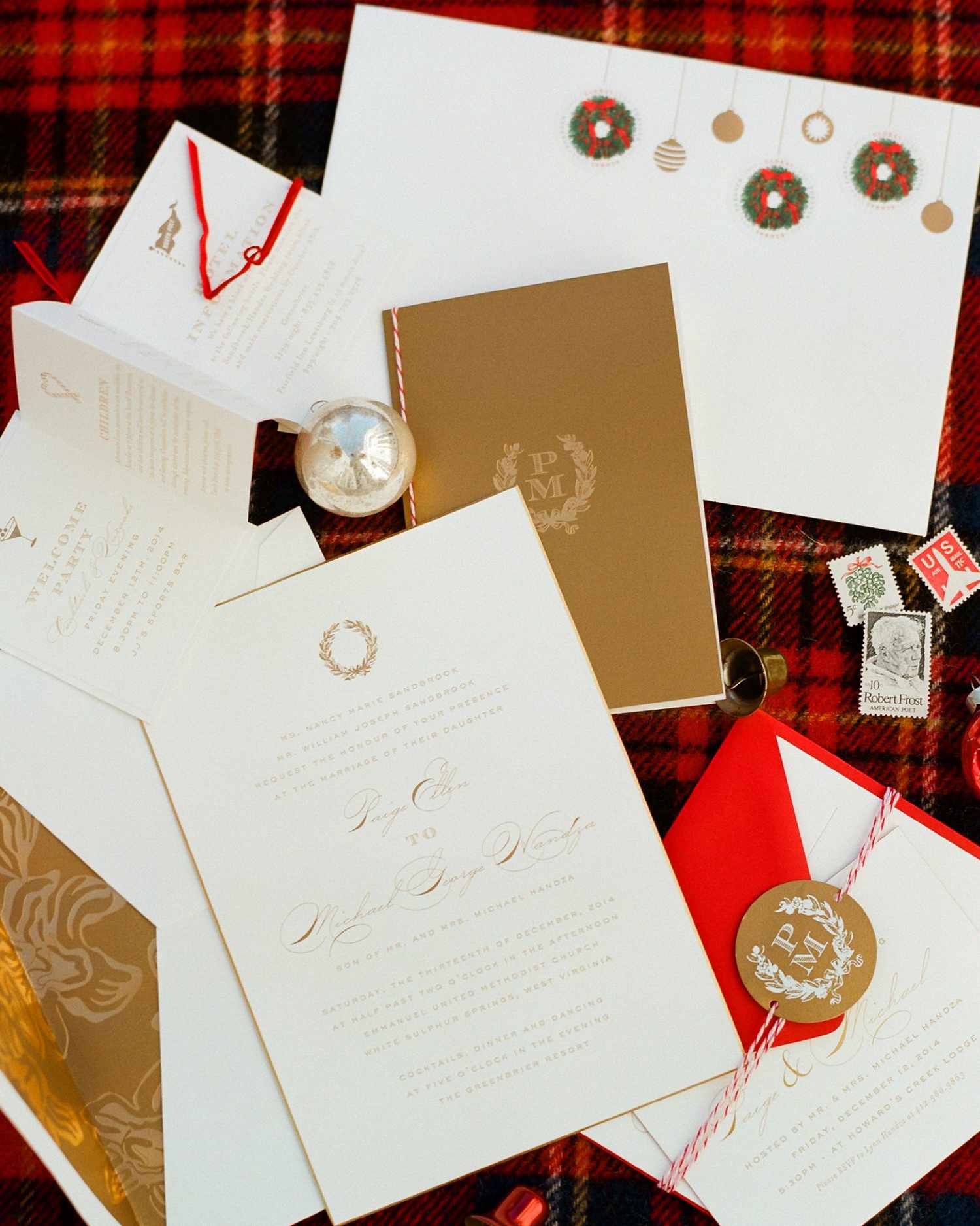 Yellow and Gray Wedding Invitations