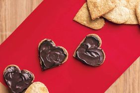 Cookies with chocolate fudge