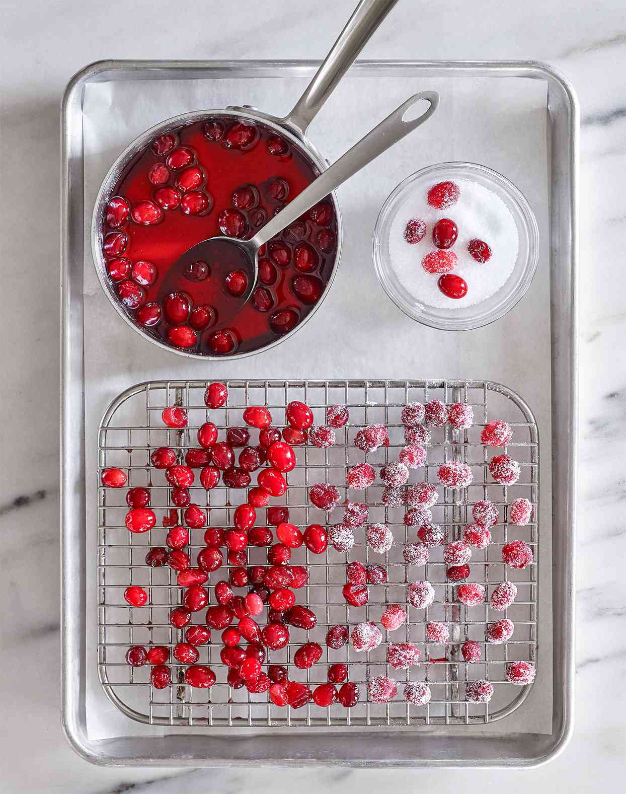 Sugared Cranberries
