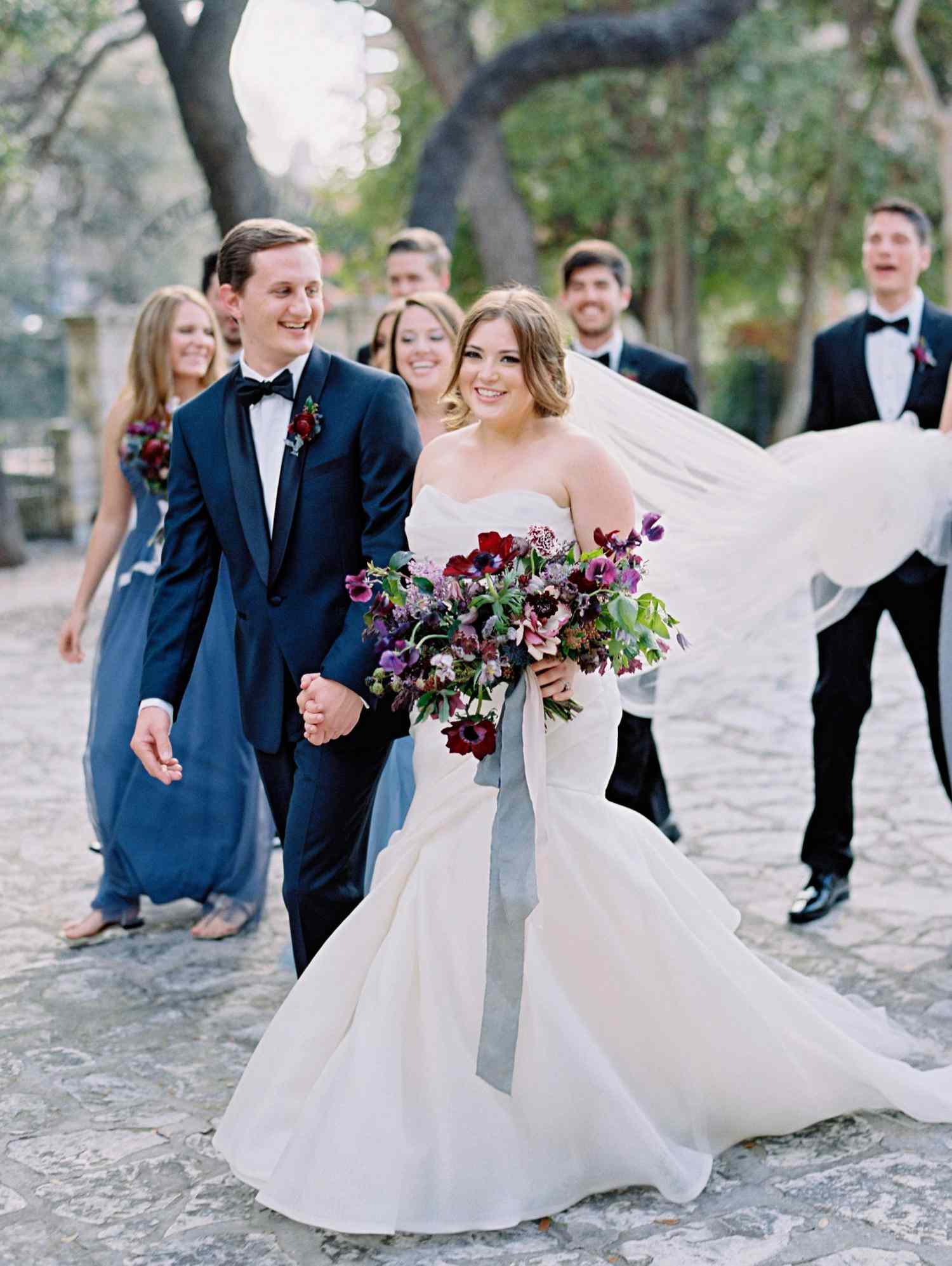 samantha michael wedding couple