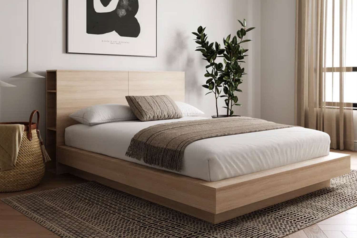 Brix bed frame from Wayfair