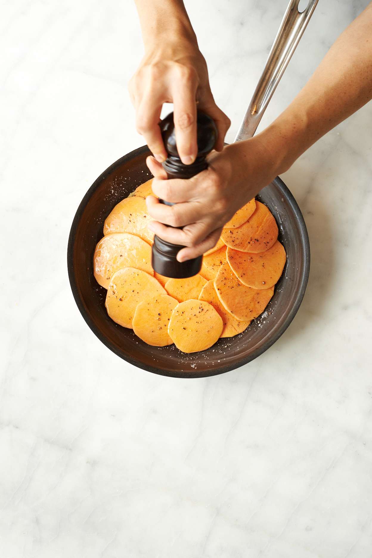 pommes anna potatoes pepper