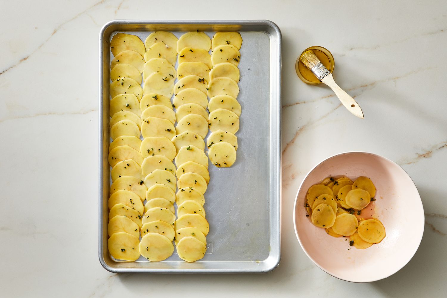 Step 2b Baked Potato Slices