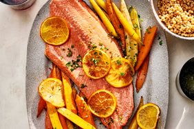 Slow-Baked Citrus Salmon With Carrots