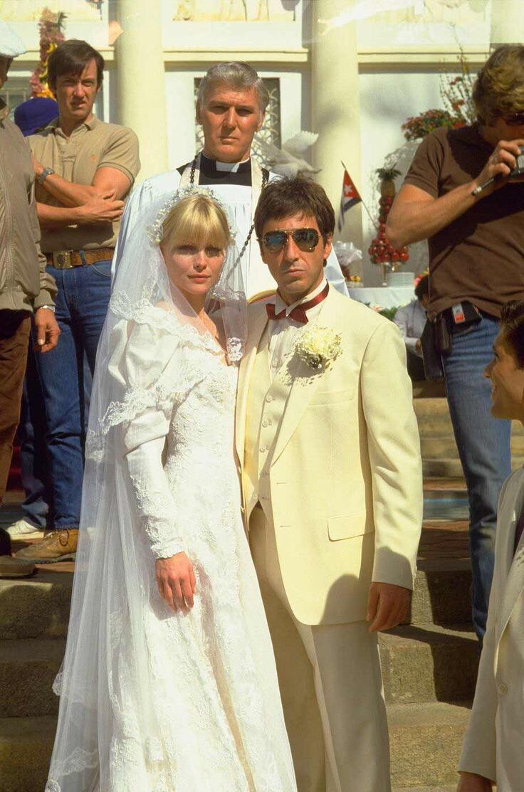 Scarface wedding dress