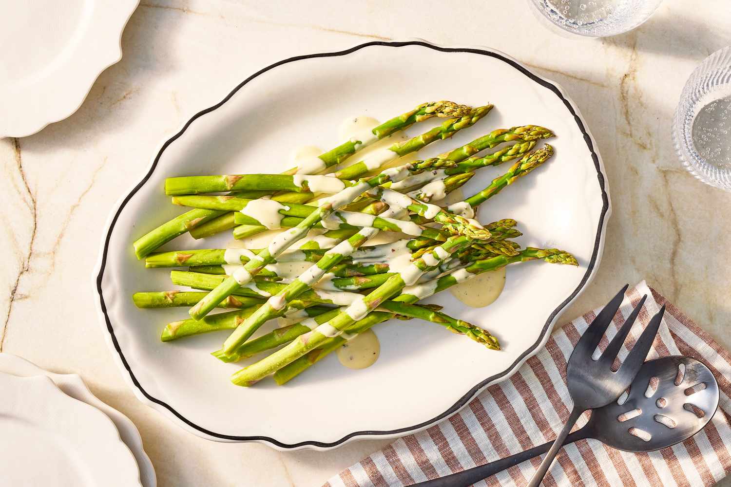 Creamy Mustard Sauce for Asparagus