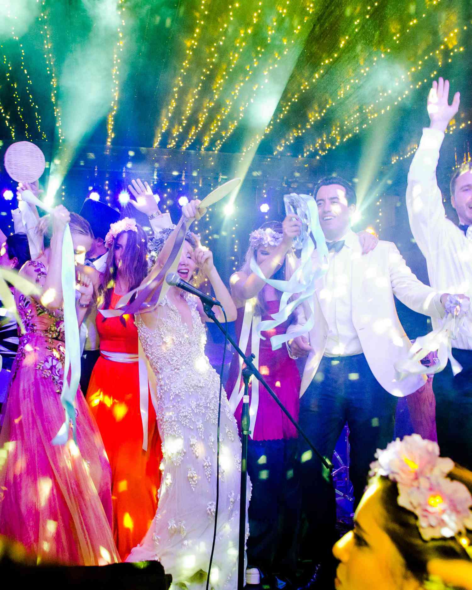 cristina andre wedding party