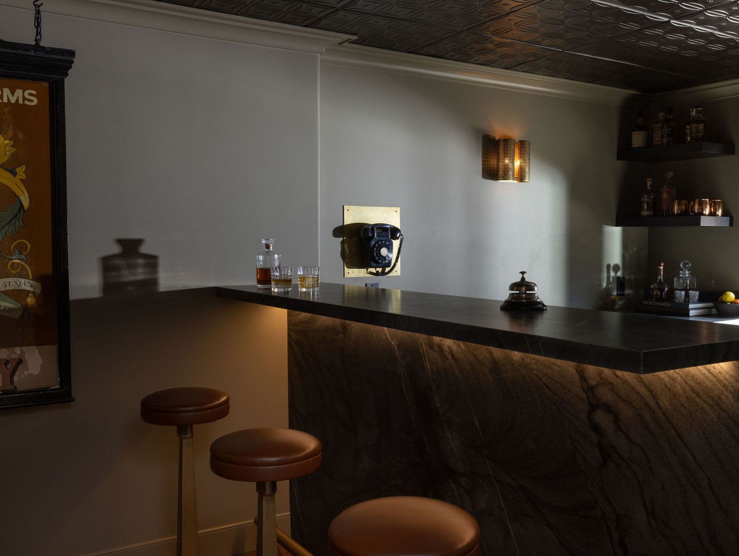 Basement Bar Stool Seating