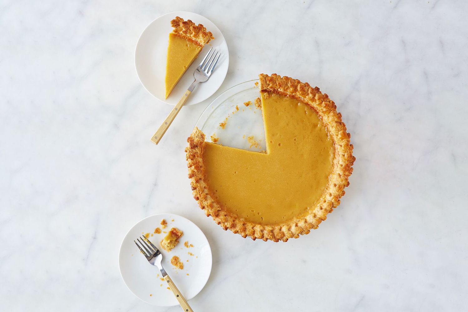 Maple Custard Pie