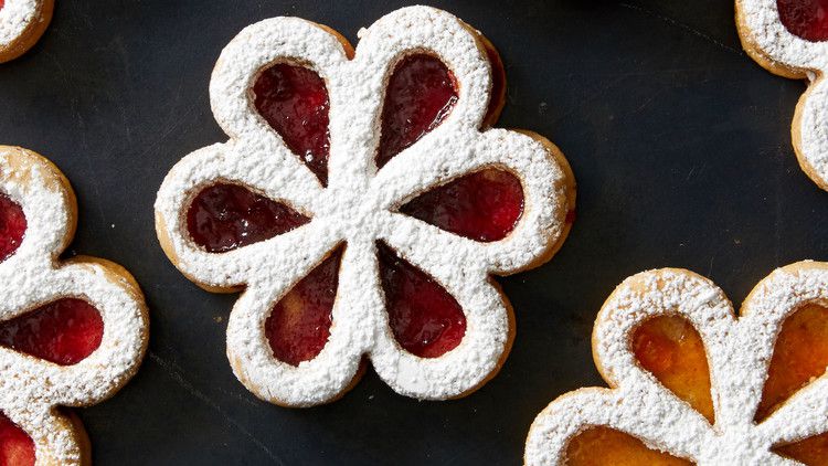 linzer cookies