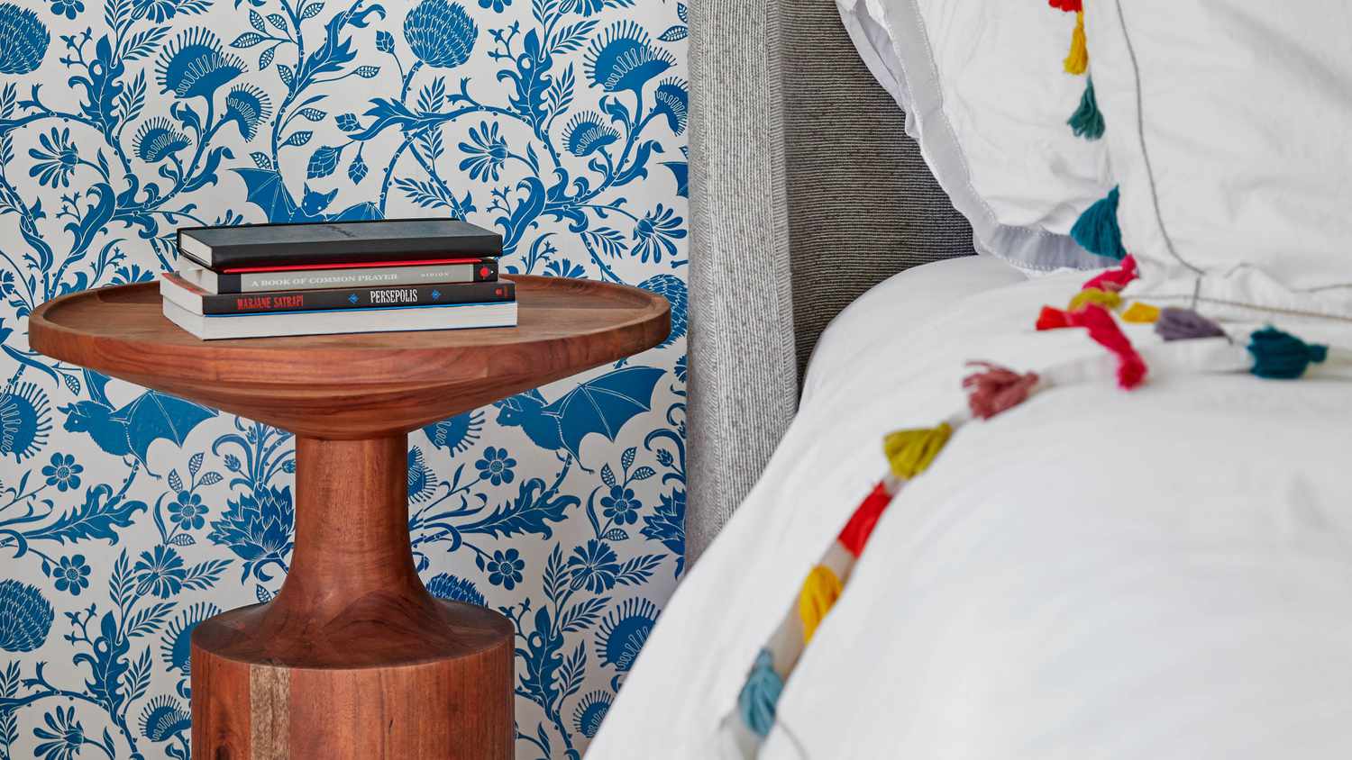 dania colorful home redo bedroom side table