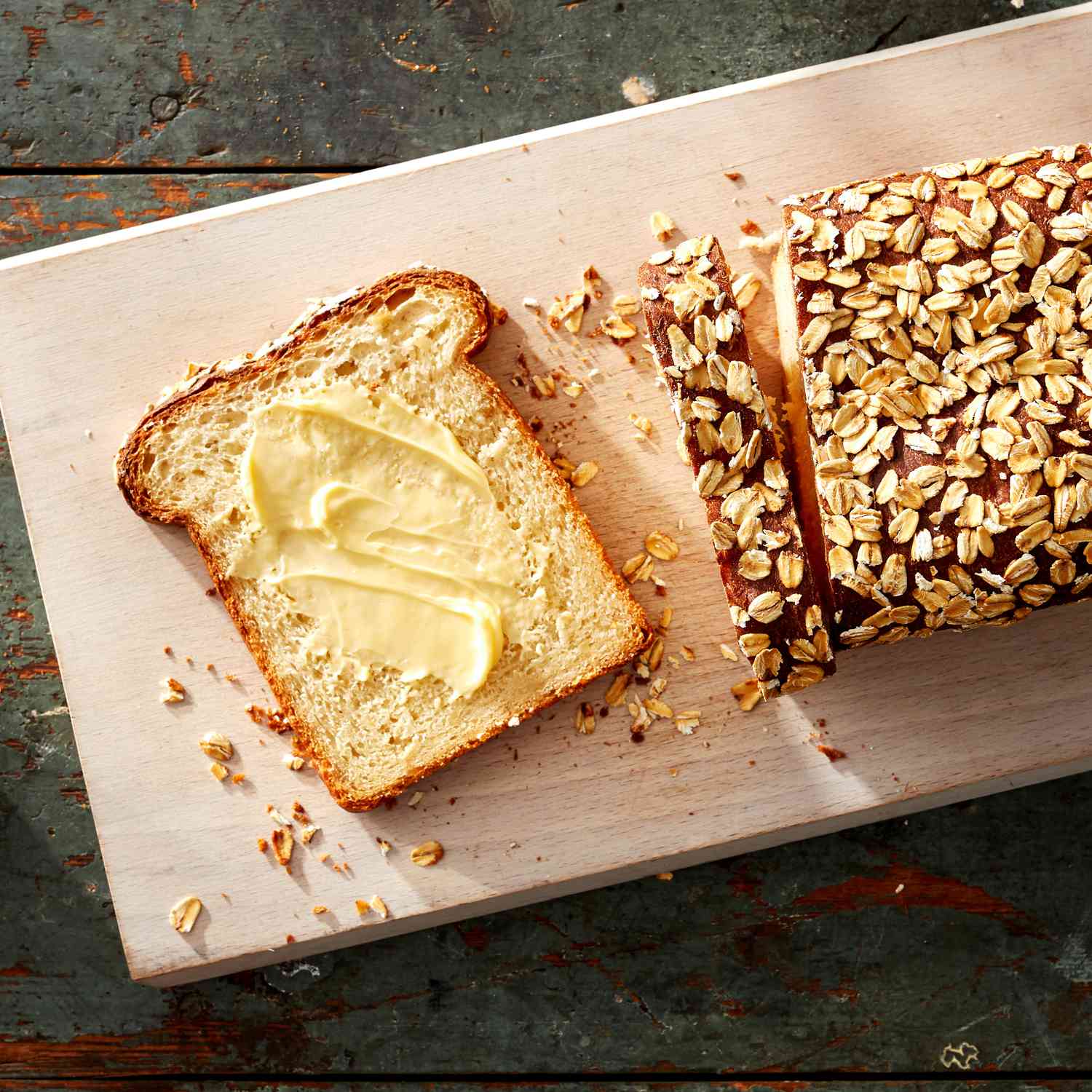 carmelized oat bread martha bakes