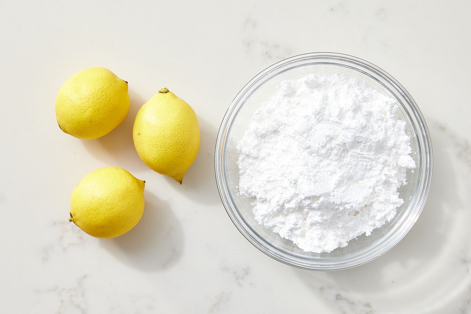 Ingredients Lemon Glaze