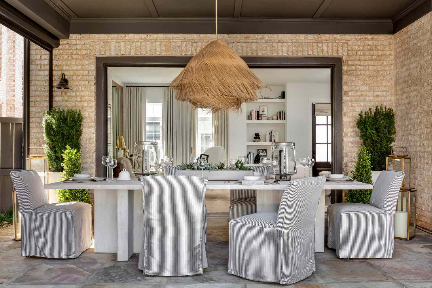 Formal Outdoor Patio