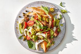 Chicken Paillard With Caprese Panzanella 
